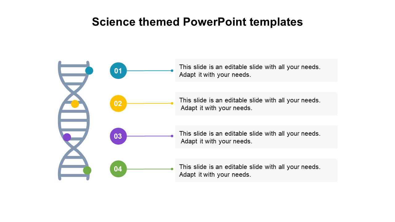 Effective Science Themed PowerPoint Templates Design